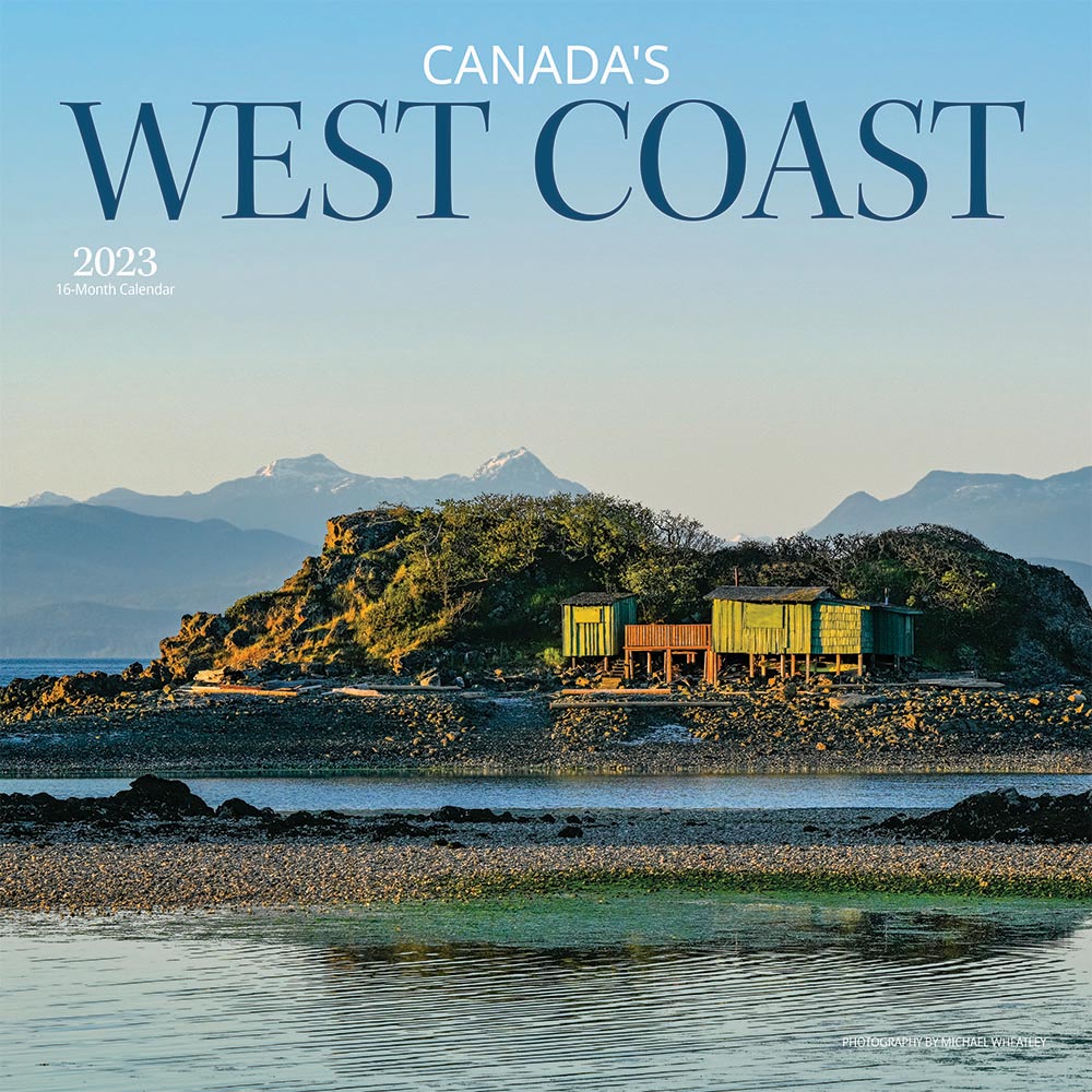 Canada's West Coast | 2023 12 x 24 Inch Monthly Square Wall Calendar | Wyman Publishing | Regional Travel Nature Scenic