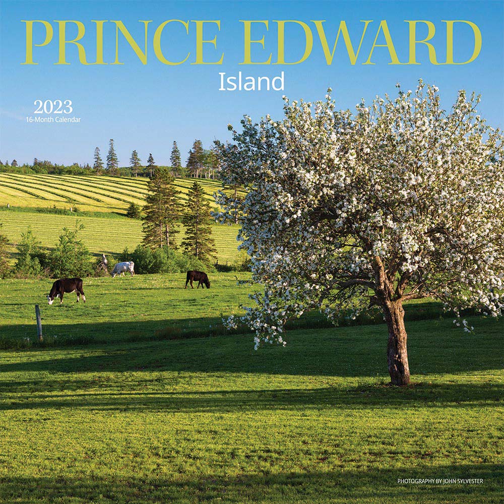 Prince Edward Island | 2023 12 x 24 Inch Monthly Square Wall Calendar | Wyman Publishing | Canadian Regional Travel