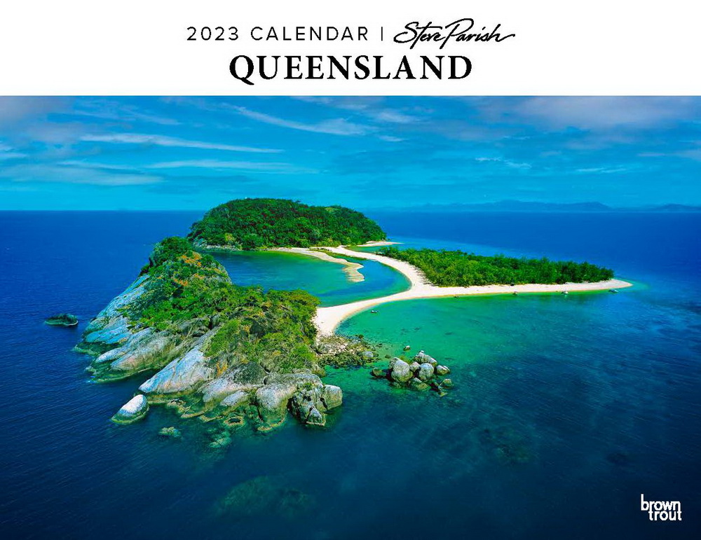 Queensland | Steve Parish | 2023 12 x 19 Inch Monthly Horizontal Wall Calendar | BrownTrout | Travel Scenic Australia Photography
