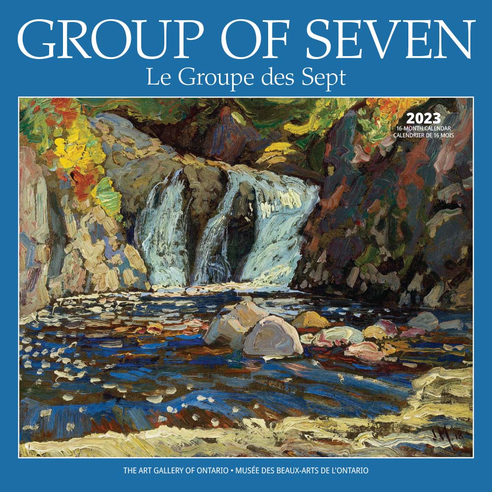 The Group of Seven AGO 2023 Medium Wall Calendar Envelope English/French Bilingual Fête