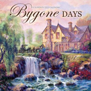 Bygone Days | 2023 12 x 24 Inch Monthly Square Wall Calendar | Featuring the Artwork of Carl Valente | Hopper Studios | Rural Country Art