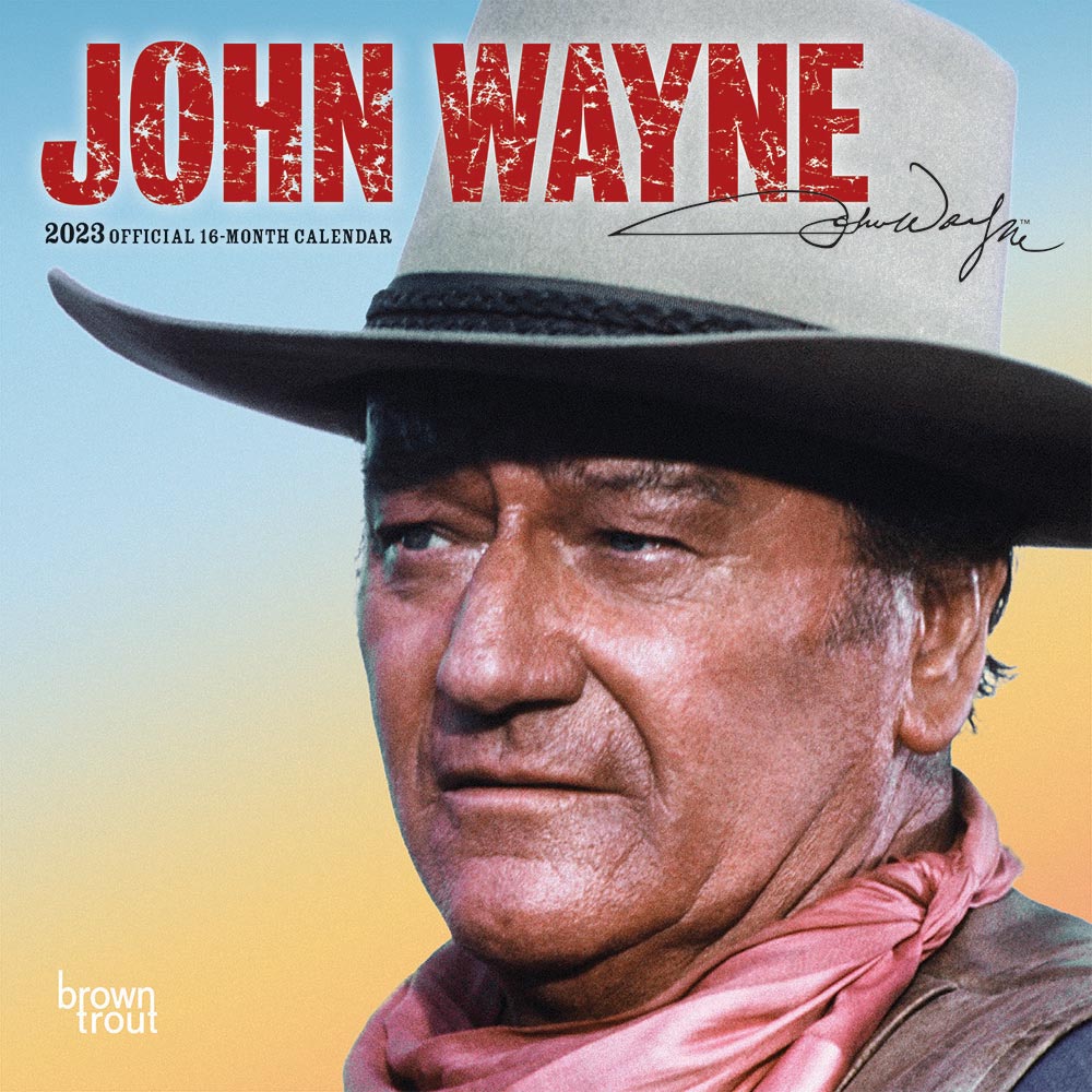 John Wayne OFFICIAL | 2023 Mini Wall Calendar – Browntrout