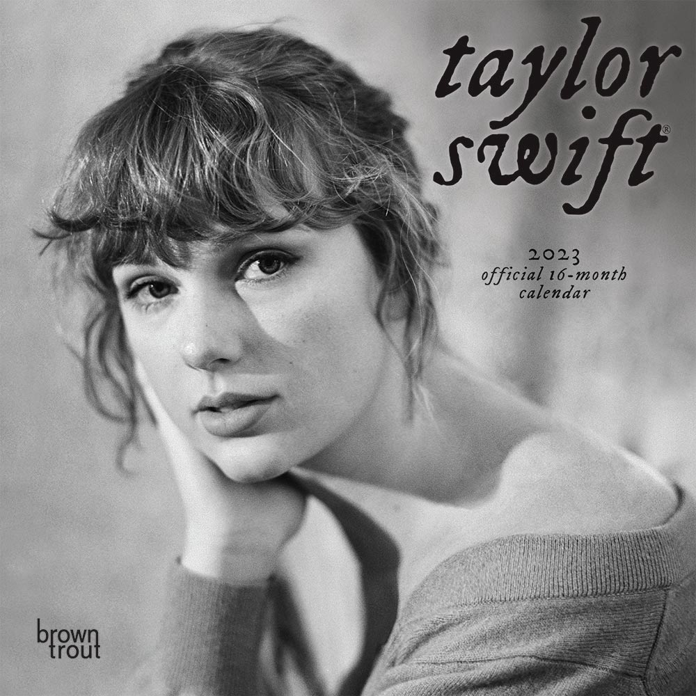 Taylor Swift OFFICIAL | 2023 7 x 14 Inch Monthly Mini Wall Calendar | BrownTrout | Music Pop Singer Songwriter Celebrity