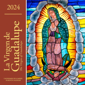 La Virgen de Guadalupe | 2024 12 x 24 Inch Monthly Square Wall Calendar | English/Spanish Bilingual | BrownTrout | Virgin Mexico City