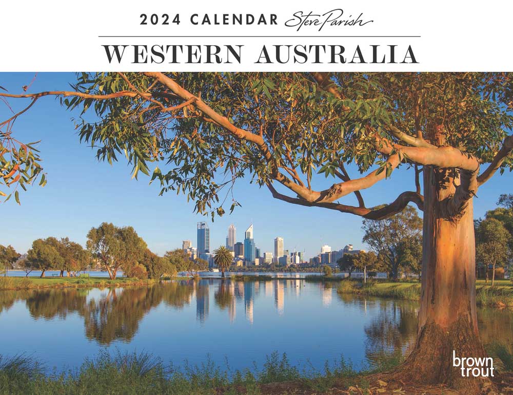 Western Australia | Steve Parish | 2024 19 x 12 Inch Monthly Horizontal Wall Calendar | BrownTrout | Travel Scenic Oceania Photography
