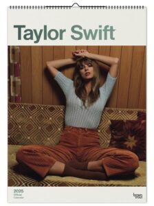 Taylor Swift OFFICIAL | 2025 11.7 x 16.5 Inch A3 Poster Wall Calendar | BrownTrout | Music Pop Singer Songwriter Celebrity