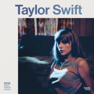 Taylor Swift OFFICIAL | 2025 12 x 24 Inch Monthly Square Wall Calendar | Plastic-Free | BrownTrout | Music Pop Singer Songwriter Celebrity