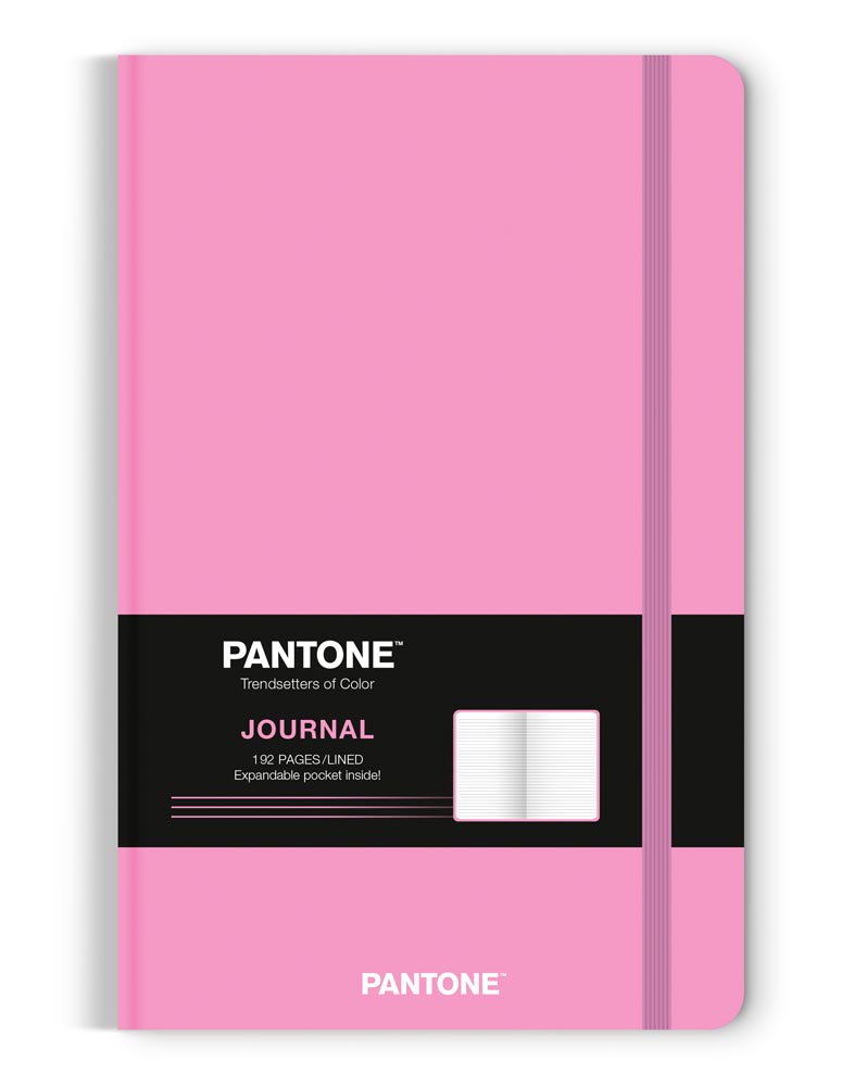 Pantone OFFICIAL Lilac | 5.25 x 8.25 Inch Lined Compact Journal | Non-Dated | BrownTrout | Planning Stationery Diary