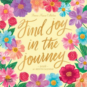 Bonnie Marcus OFFICIAL | 2026 7 x 14 Inch (Hanging) Monthly Mini Wall Calendar | BrownTrout | Fashion Designer Stationery