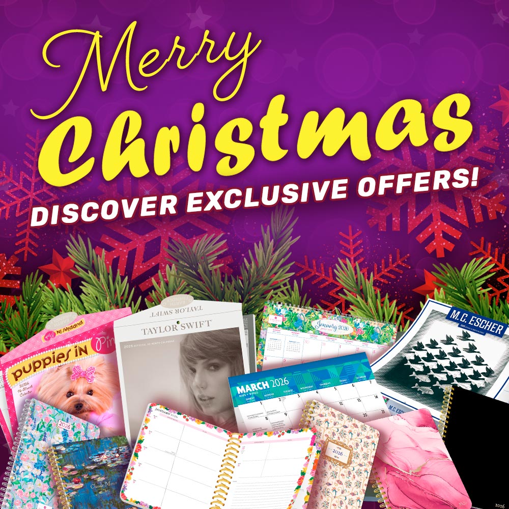 Don’t miss out — shop BrownTrout 2026 calendars and planners now!