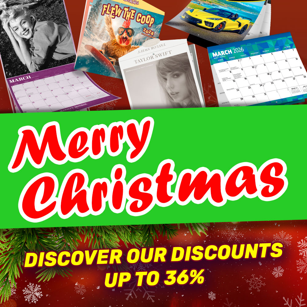 Don’t miss out — shop BrownTrout 2026 calendars and planners now!