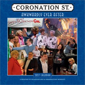 Coronation Street OFFICIAL | 2027 12 x 24 Inch (Hanging) Monthly Square Wall Calendar | Wyman Publishing | Television Working Class