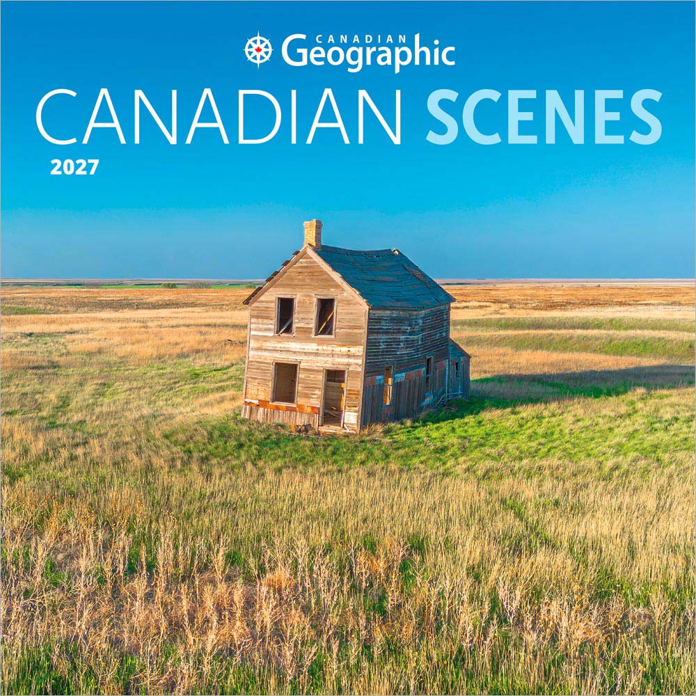 Canadian Geographic Scenes OFFICIAL | 2027 12 x 24 Inch (Hanging) Monthly Square Wall Calendar | Wyman Publishing | Travel Scenic Outdoor