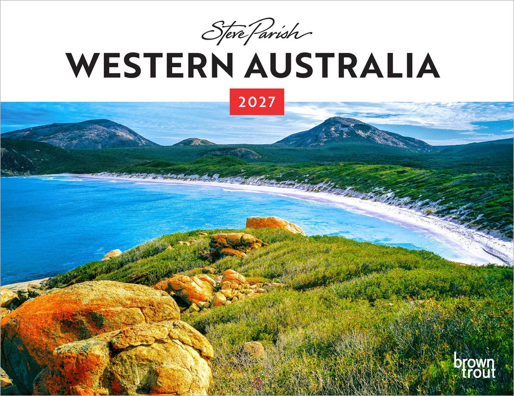 Western Australia | Steve Parish | 2027 19 x 12 Inch (Hanging) Monthly Horizontal Wall Calendar | BrownTrout | Travel Scenic Oceania Photography